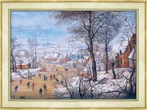 1584.피터 부뤼겔 - 겨울풍경